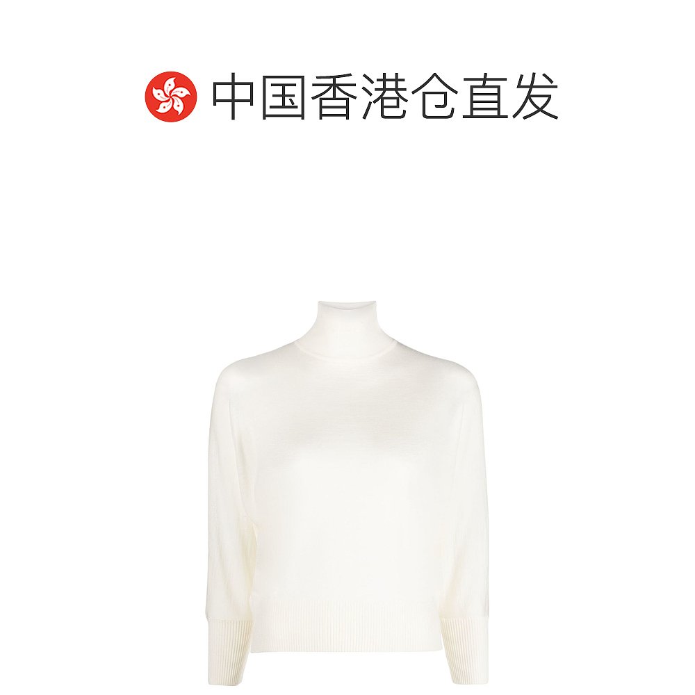 【99新未使用】香港直邮MAX MARA 白色女士针织衫/毛衣 TALEA-001 - 图1