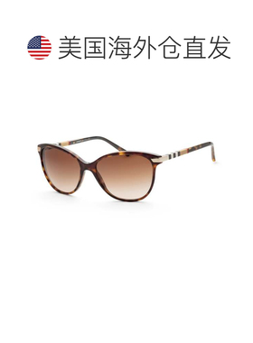 自营Burberry Women's 57mm Dark Havana Sunglasses - dark hava