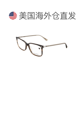 自营Calvin Klein Men's 56mm Striped Olive Opticals - striped