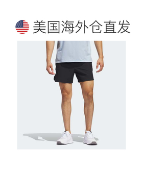 自营Men's adidas Axis Woven Training Shorts - black 美国奥莱