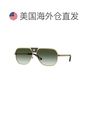 自营versaceVE2294 10028E金色/绿色渐变-金色 美国奥莱直发