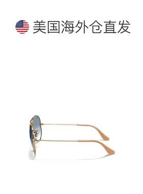 1h可退 【美国直邮】雷朋|太阳镜，RB3025 飞行员渐变色