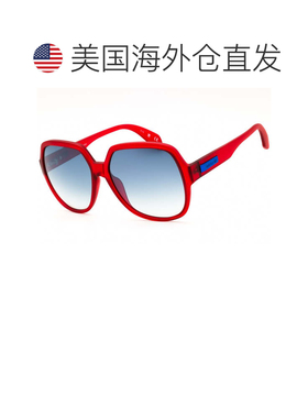 自营adidasOR0034 67w哑光红色/蓝色渐变-哑光红色 美国奥莱直发