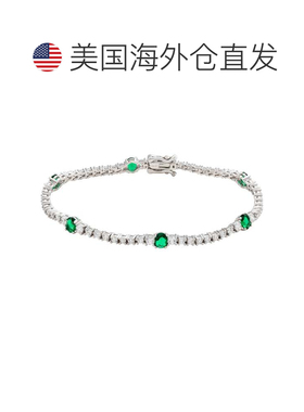 自营Suzy Levian Sterling Silver Red and White Cubic Zirconia