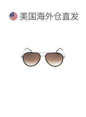 自营Carrera 1044/S 中性款黑色/灰棕色渐变色 57/17/145 太阳镜