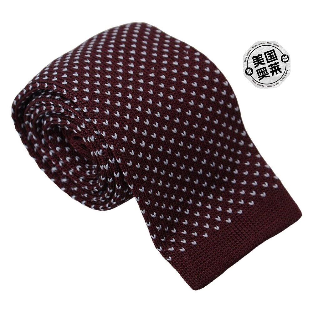 Lanvin Dotted Classic NeckMen's Adjustable Men Silk 男士领带 - 图0