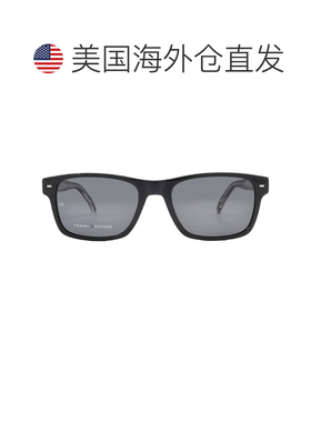 自营Tommy Hilfiger Grey Rectangular Unisex Sunglasses TH 179