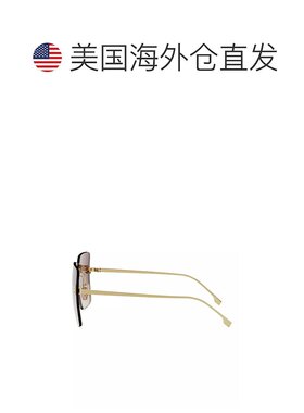 【美国直邮】Fendi First Crystal系列太阳眼镜 FF水晶装饰 100