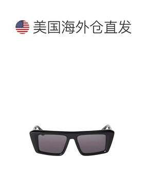 自营 off-white哈特福德米白色猫眼太阳镜-黑色-深灰色 美国奥莱