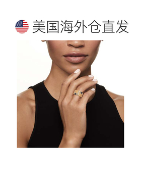 自营Ross-Simons Blue and White Diamond Celestial Ring in 18k