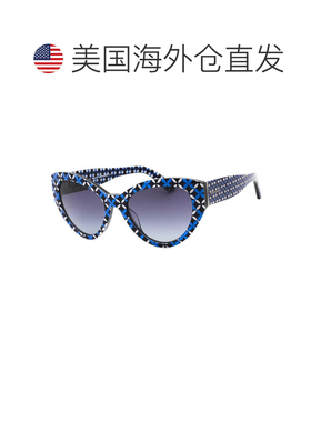 自营kate spadePAISLEIGH/S 0S6F 9O蓝色图案/深灰色渐变-蓝色图