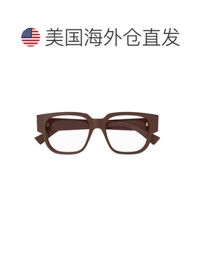 自营bottega venetaBv1289o醋酸纤维新款经典眼镜-灰色 美国奥莱