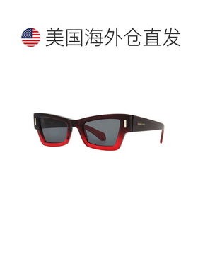 自营salvatore ferragamoSF2006S 615渐变透明深红色/深灰色-渐变