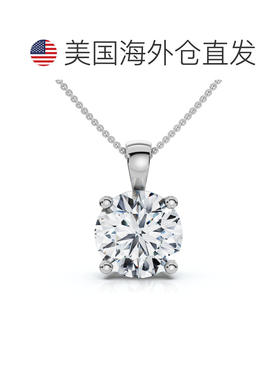 自营pompeii3Certified 2.30Ct Diamond Solitaire Pendant 14k G
