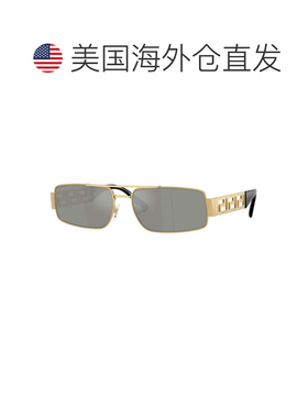 自营versaceVE2257 100230金色/绿色镜面银色-金色 美国奥莱直发
