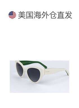 自营 Kate Spade女式55毫米白色太阳镜-白色 美国奥莱直发