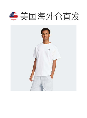 自营Men's adidas Trefoil Essentials Oversized Tee - white 美