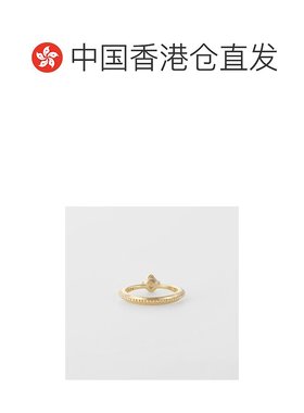 自营 日潮 agete 阿卡朵＜4月诞生石＞K10钻石婴儿戒指白色 均码