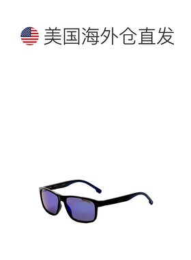 自营Carrera Men's Black Blue 54mm Sunglasses - black blue 美