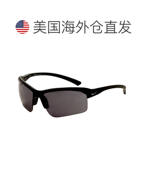 自营Nike Men's 70 mm Black Sunglasses - matte black 美国奥莱