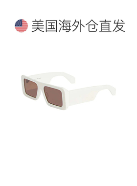 自营Off-White Sunglasses Square Full Rim, Teal Frame And Dar