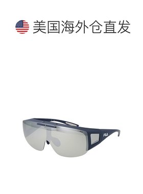 自营 fila电影男太阳镜-蓝色 美国奥莱直发