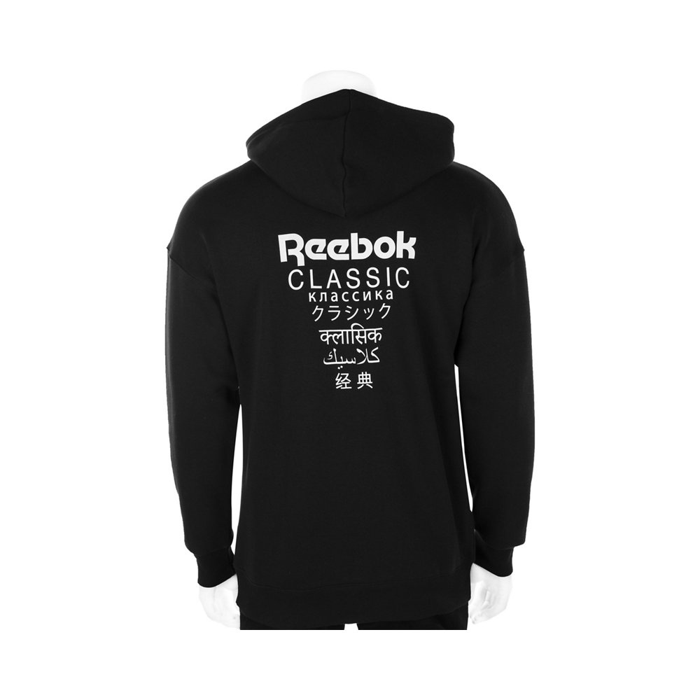 天猫国际美国直购美国直邮Reebok Classic Full Zip Hoodie 锐步男子休闲连帽外套0
