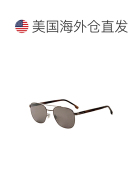 自营Hugo Boss Men's 56mm Ruthenium Green Sunglasses - ruthen