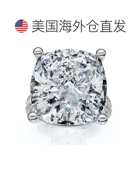 自营pompeii3Certified 16Ct Cushion Diamond Engagement Ring 1