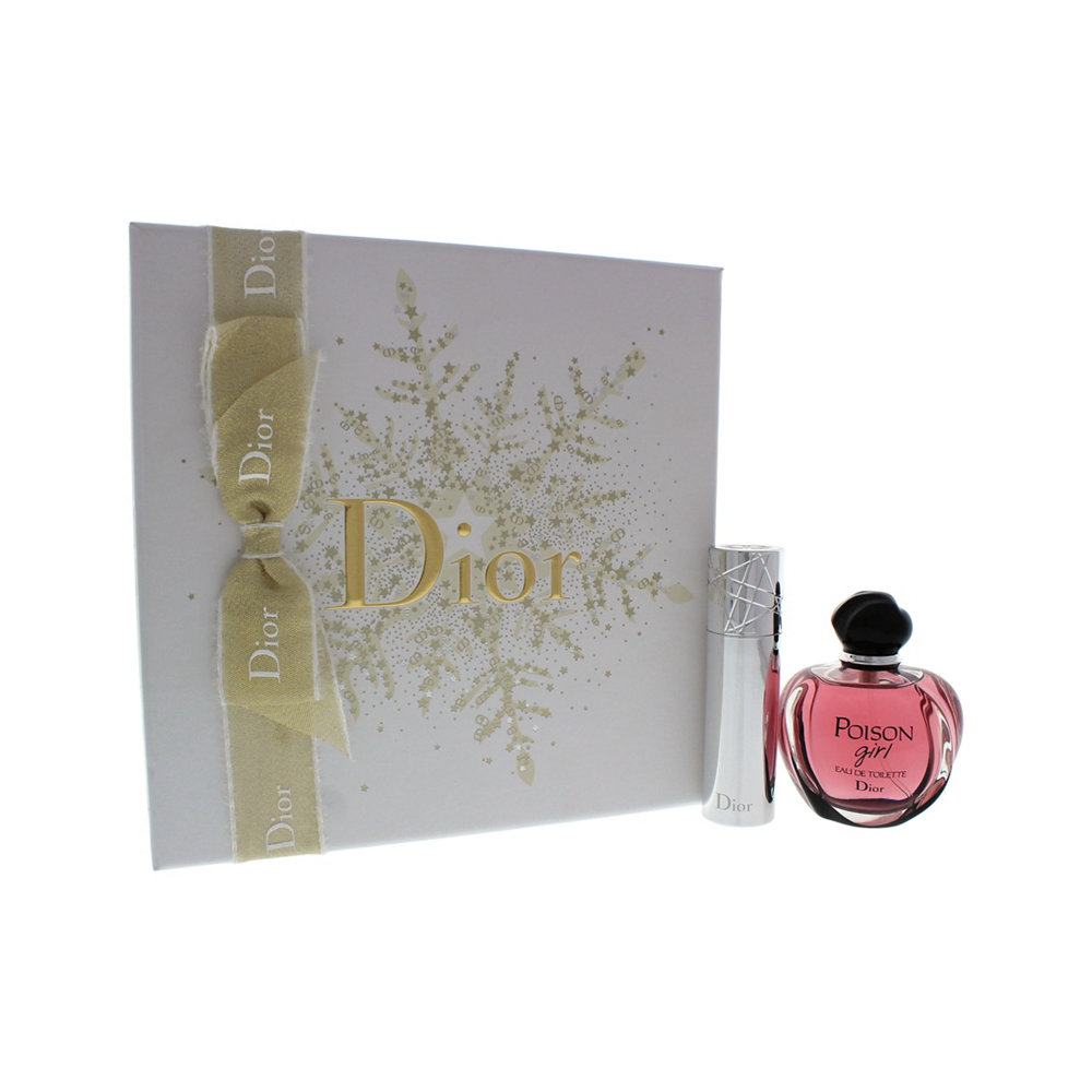 天猫国际美国直购美国直邮Dior迪奥PoisonGirl毒药女孩女淡香水100ml+10ml礼盒套装0