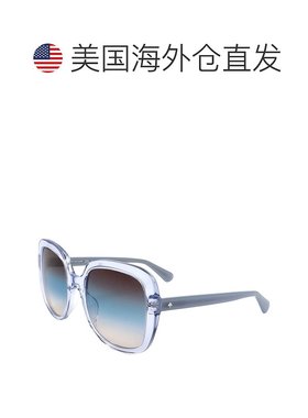 自营 Kate Spade女式56毫米蓝色太阳镜-蓝色 美国奥莱直发