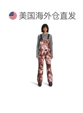 自营Men's The North Face Freedom Snow Bib  Brown Snow Dye Wa