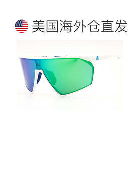 自营adidasSP0073 21Q白色/绿色镜子-白色 美国奥莱直发