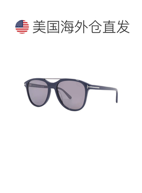 自营Tom Ford Sunglasses Aviator Full Rim, Black/havana Frame