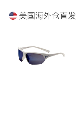 自营 Nike男子69毫米白色太阳镜-白灰色 美国奥莱直发耐克