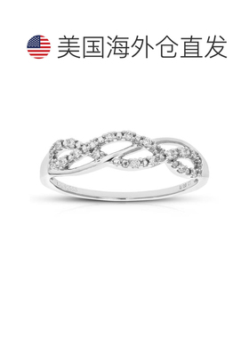 自营vir jewels1/10 cttw Lab Grown Diamond Wedding Band in St