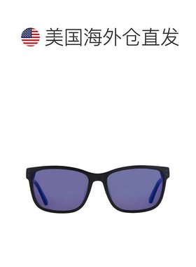 自营Calvin Klein Smoke Square Ladies Sunglasses CK18508SG 00