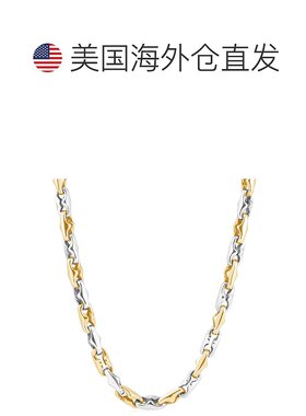 自营 pompeii3男士 14k 金（99 克）或铂金（186 克）6.5 毫米链