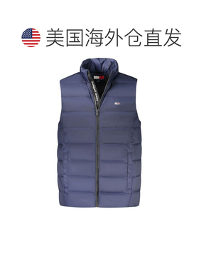 自营Tommy Hilfiger Nylon Men's Sleeveless Men's Jacket - blu
