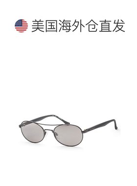 自营 Donna Karan 女士时尚 19 毫米太阳镜 - 黑色 美国奥莱直发