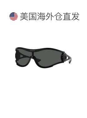 自营versaceVE4475 536087黑色/深灰色-黑色 美国奥莱直发