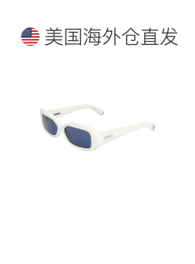 自营Jacquemus女士JAC11 56mm太阳镜-白色 美国奥莱直发