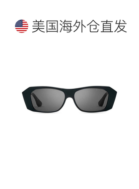 自营ditaNoxya Geometric Rectangular Frame Sunglasses with Ta