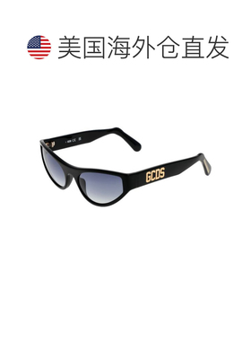 自营GCDS Acetate Sunglasses - black 美国奥莱直发
