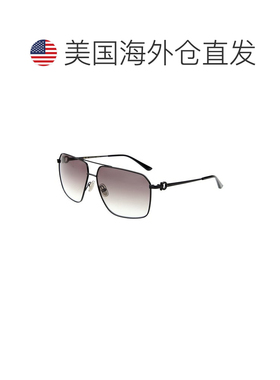 自营salvatore ferragamo菲拉格慕男士62毫米太阳镜-黑色 美国奥