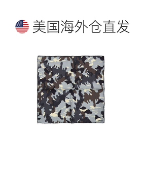 自营Tom Ford Silk Pocket Men's Square - gray 美国奥莱直发