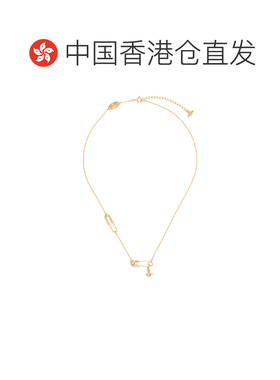 香港直邮Vivienne Westwood/西太后女款徽标别针吊饰银坠饰项链