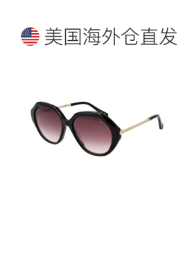 自营Ted Baker女士太阳镜-黑色 美国奥莱直发