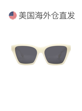自营Burberry Arden Dark Grey Cat Eye Ladies Sunglasses BE439