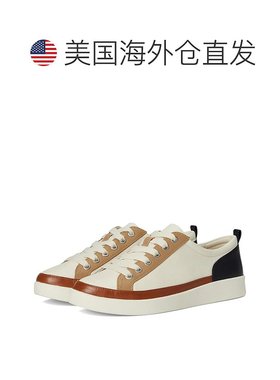 自营Vionic Winny Sneakers Women's US Ivory Black Leather Com